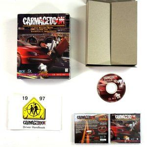 Carmageddon High Octane (PC, 1998) BIG BOX RARE Interplay